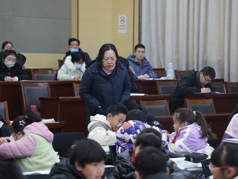 1226数学名师刘晓萍来校指导